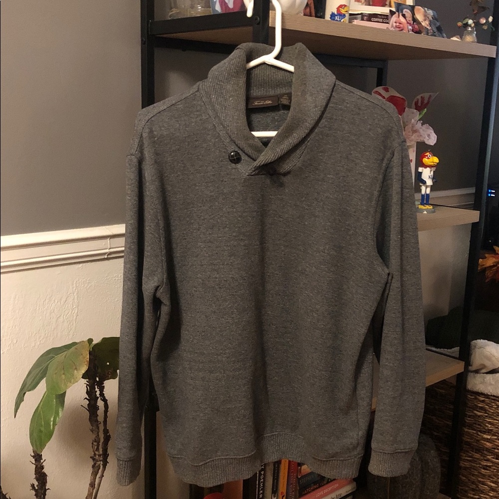 Tasso Elba Gray Men's Sweater